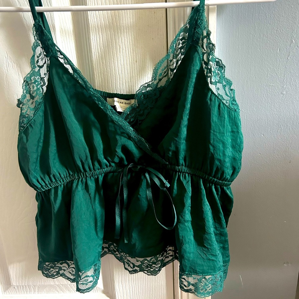 Dark green American Eagle tank top
